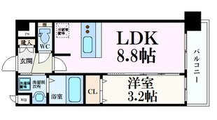 プレサンスTHE KYOTO粋都の物件間取画像